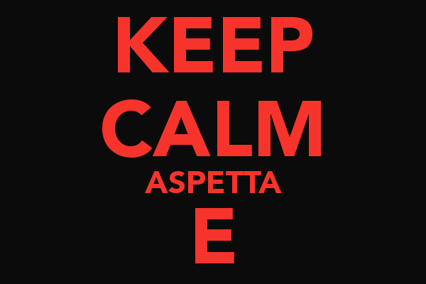 Chi aspetta, chi spera e chi…si dispera